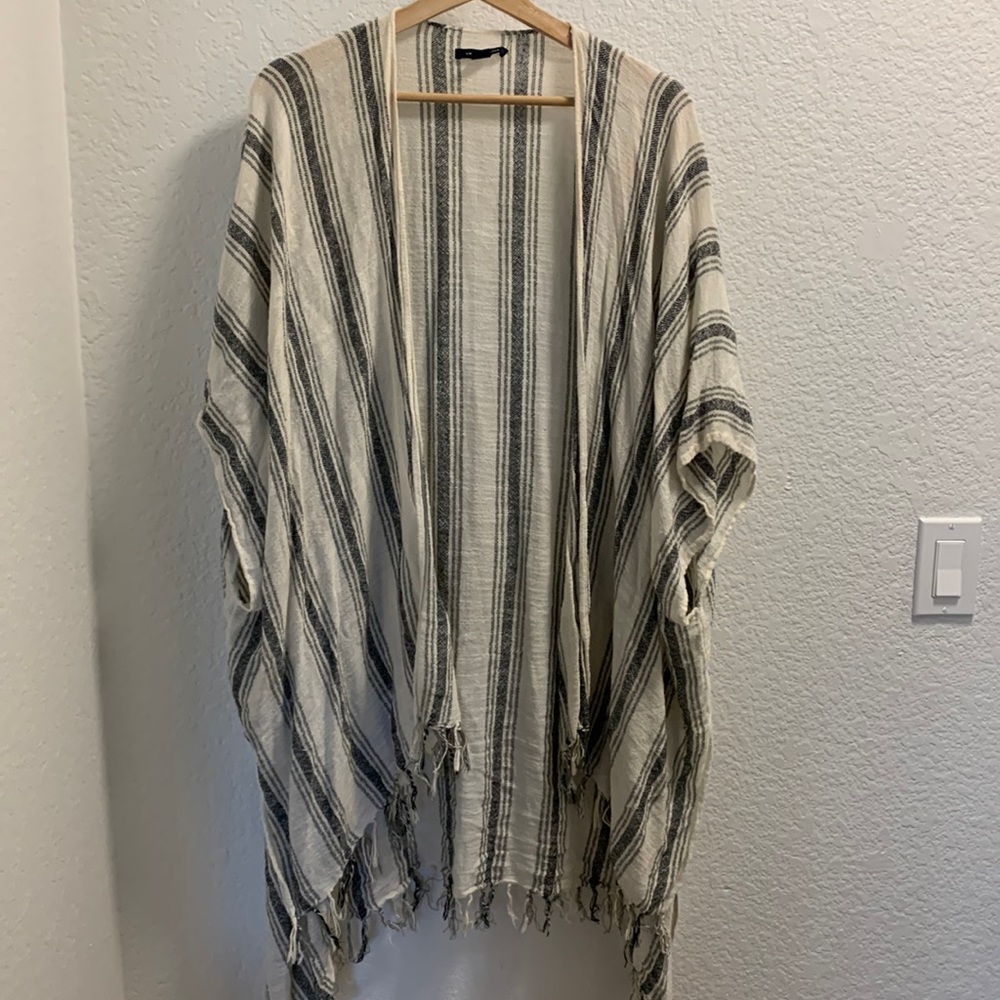 Striped Cover Up - Picture 2 of 9